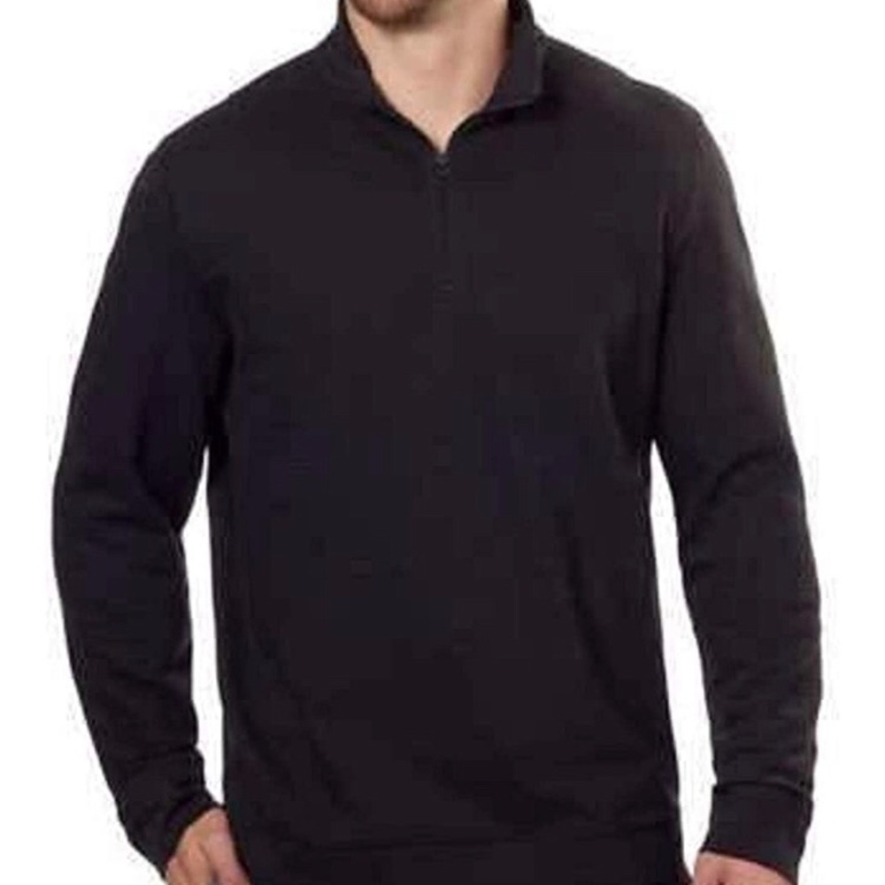 Calvin Klein Jeans Men’s 1/4 Zip Shirt Black NWT